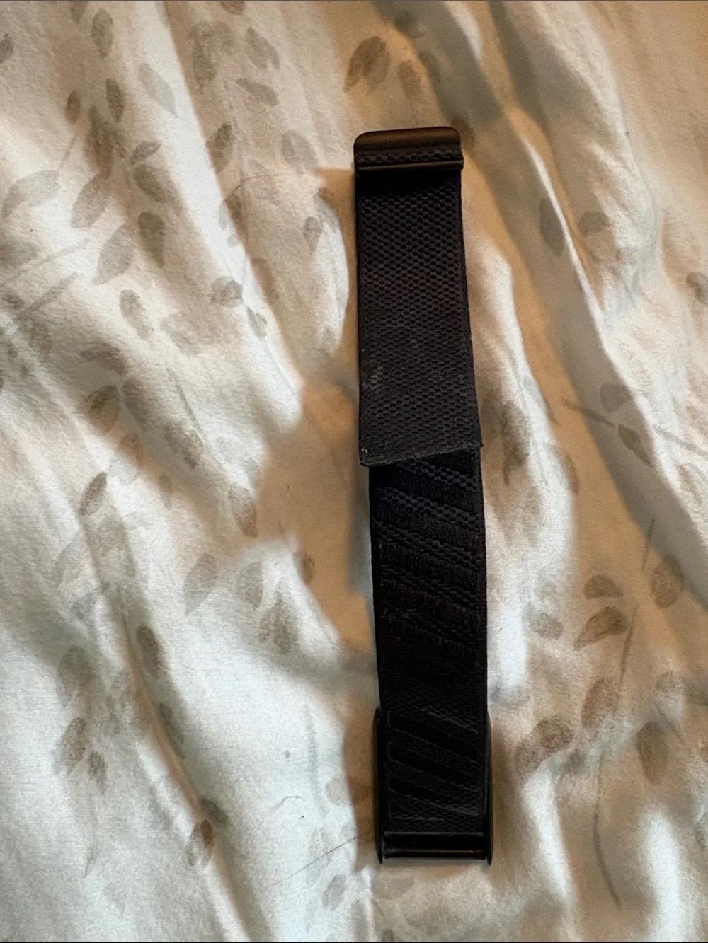 Black Elastic Watch Band Replacement - Unbranded